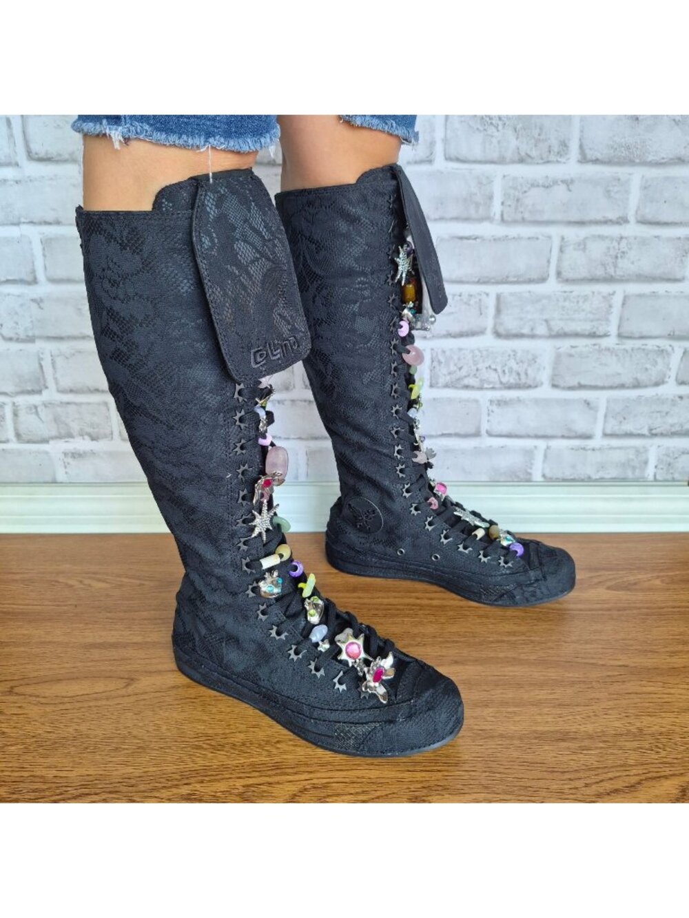 โญCollina Strada x Converse Chuck 70 XXHi Size 9.5 Women's Boots Black A19050Cโญ